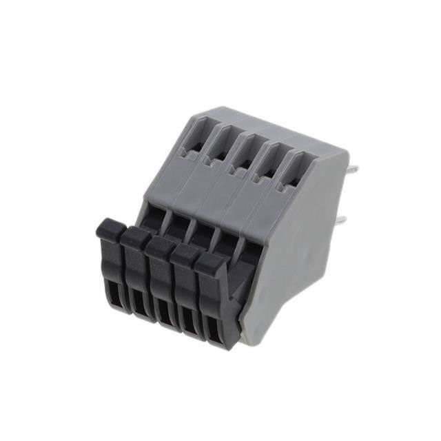AST0410504 TERM BLOCK 5POS 45DEG 2.5MM PCB