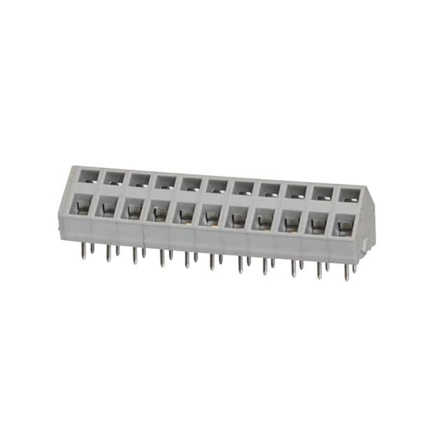 TBL007A-500-11GY TERMINAL BLOCK, SCREWLESS, 5.00,