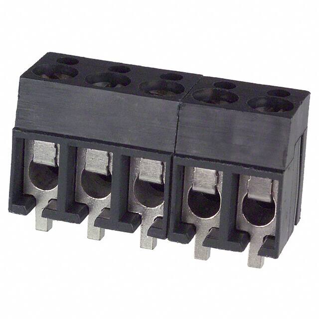 ED104/5DS TERM BLK 5POS SIDE ENTRY 5MM PCB