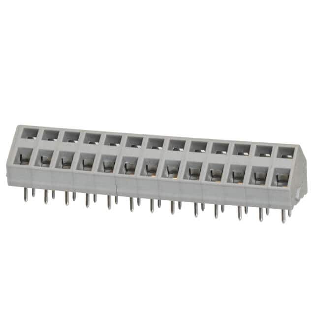 TBL007A-508-13GY TERMINAL BLOCK, SCREWLESS, 5.08,
