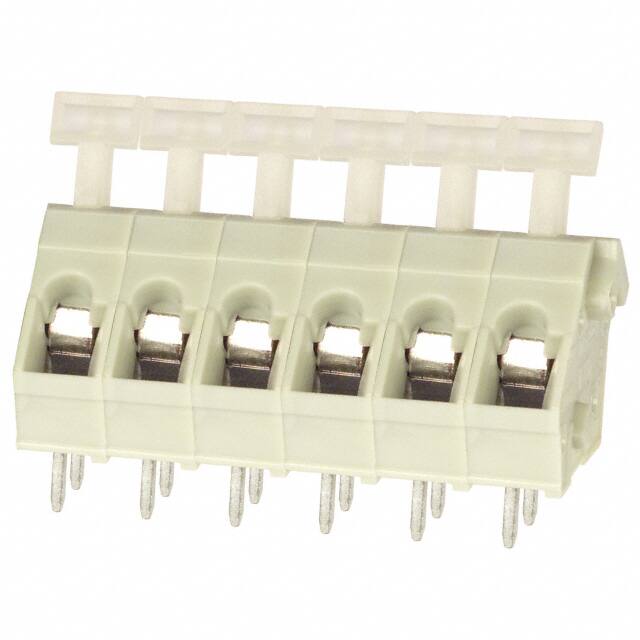 ED3001/6-KD TERM BLOCK 6POS 45DEG 5MM PCB