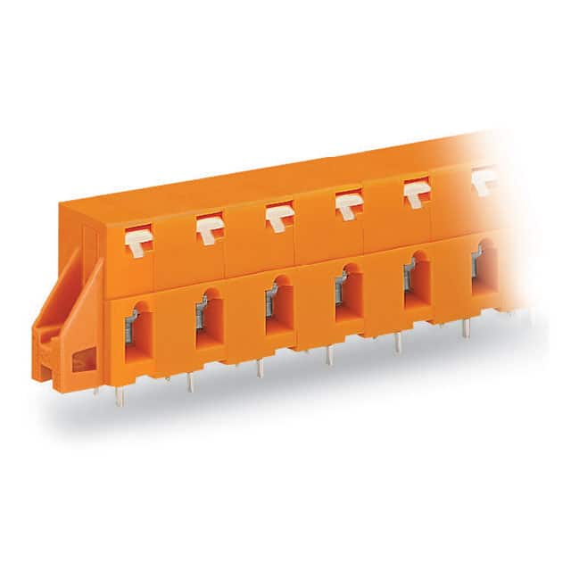 741-628 PCB TERMINAL BLOCK; PUSH-BUTTON;