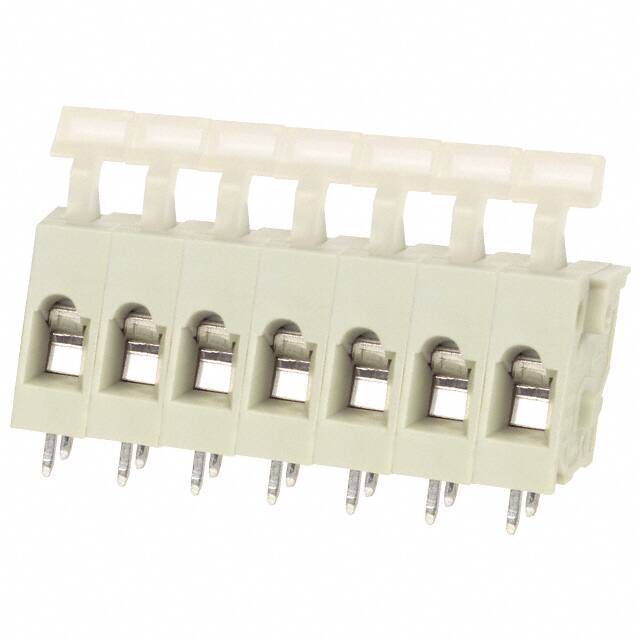 ED3101/7-WD TERM BLK 7POS SIDE ENTRY 5MM PCB