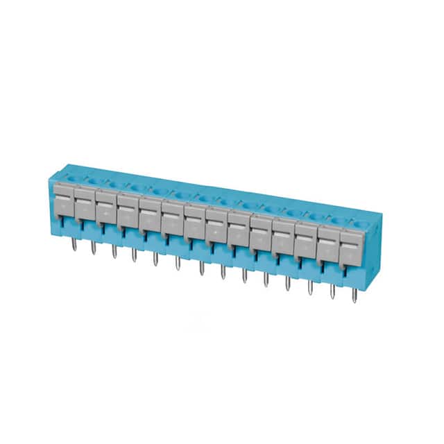 TBL004V-508-14BE-2GY TERMINAL BLOCK, SCREWLESS, 5.08,