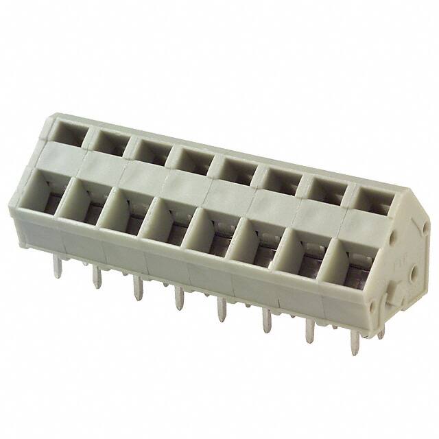 ED3000/8 TERM BLOCK 8POS 45DEG 5MM PCB