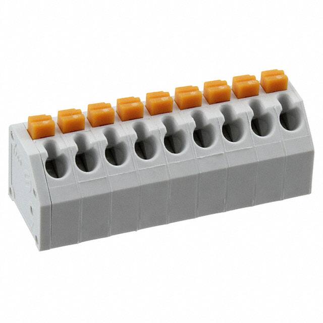 691412320009 TERM BLOCK 9POS 45DEG 3.81MM PCB