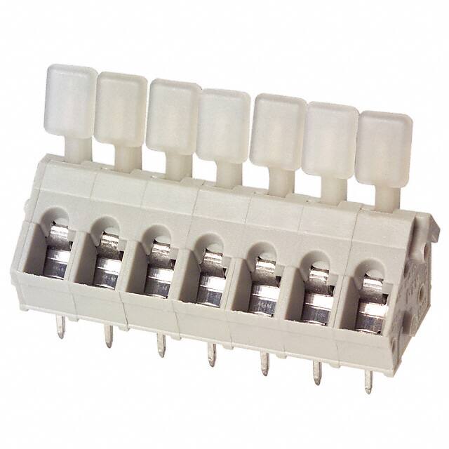 ED3001/7-FD TERM BLOCK 7POS 45DEG 5MM PCB