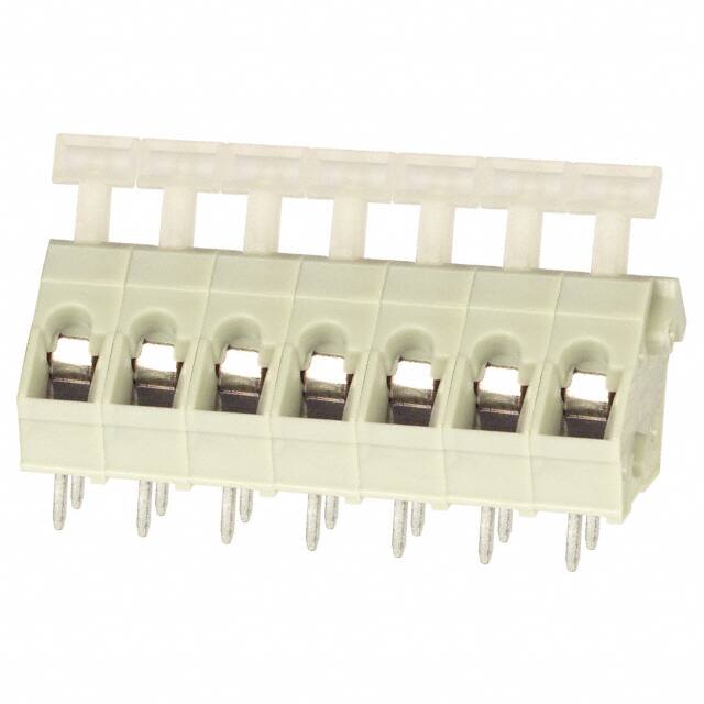 ED3001/7-KD TERM BLOCK 7POS 45DEG 5MM PCB