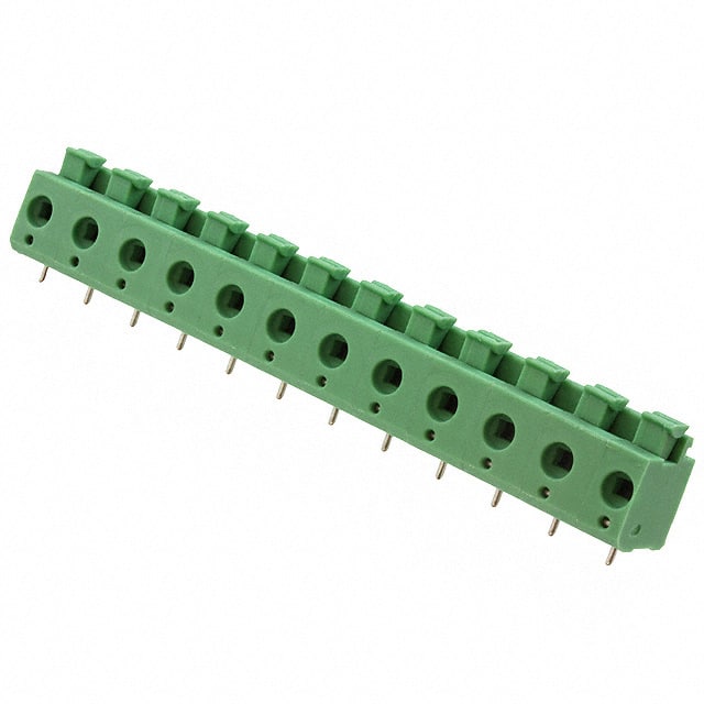 1703096 TERM BLK 12P SIDE ENT 7.5MM PCB