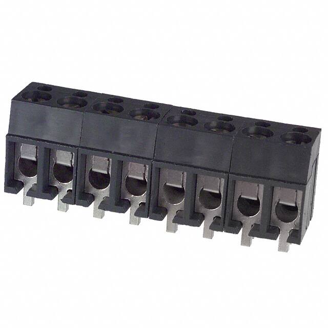 ED104/8DS TERM BLK 8POS SIDE ENTRY 5MM PCB
