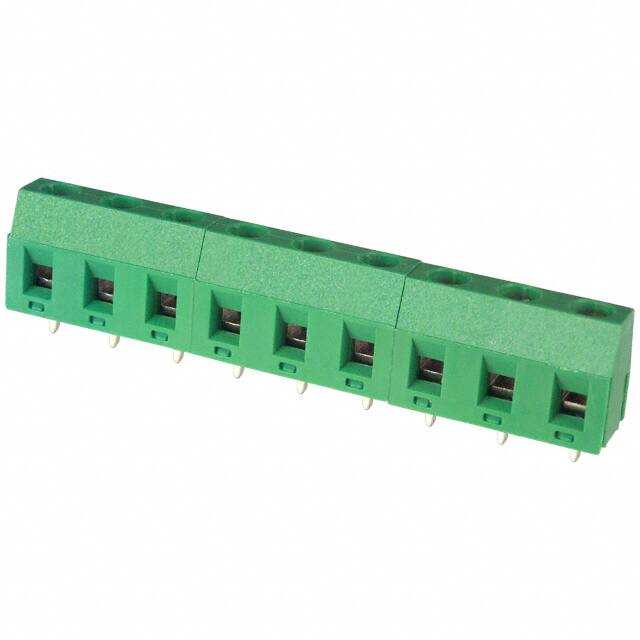 ED365/9 TERM BLK 9POS SIDE ENT 7.5MM PCB