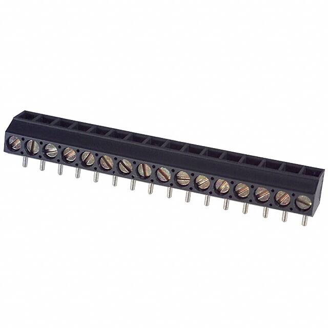 ED550/16DS TERM BLK 16POS TOP ENT 3.5MM PCB