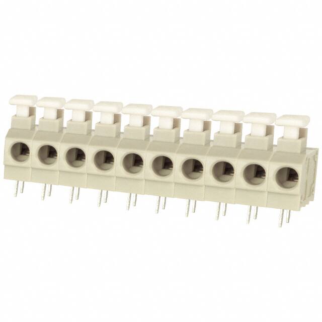 ED4101/10-KD TERM BLK 10P SIDE ENTRY 5MM PCB