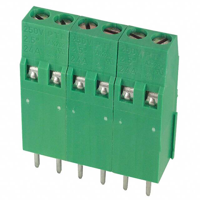 ED793/6 TERM BLK 6POS SIDE ENTRY 5MM PCB