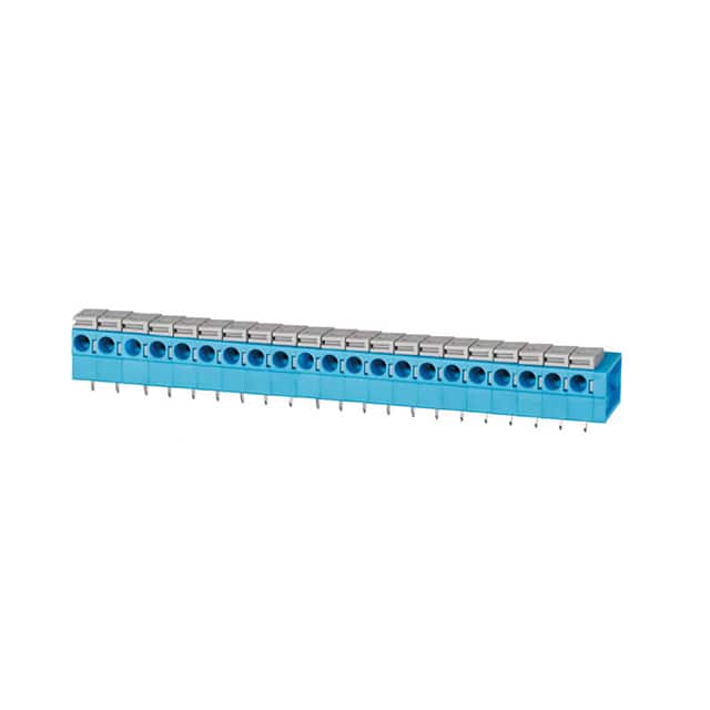 TBL004-508-21BE-2GY TERMINAL BLOCK, SCREWLESS, 5.08,