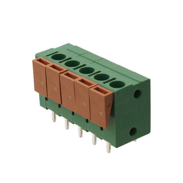 1776260-5 TERM BLK 5POS TOP ENT 5.08MM PCB