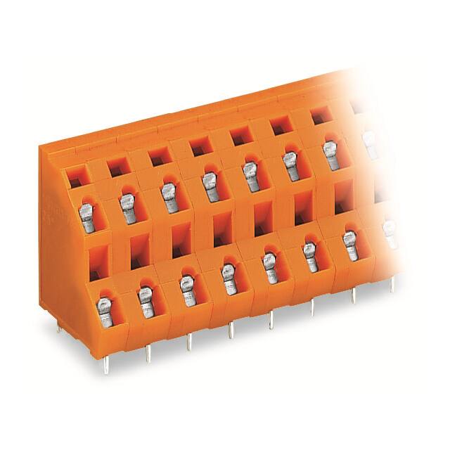 736-604 DOUBLE-DECK PCB TERMINAL BLOCK;