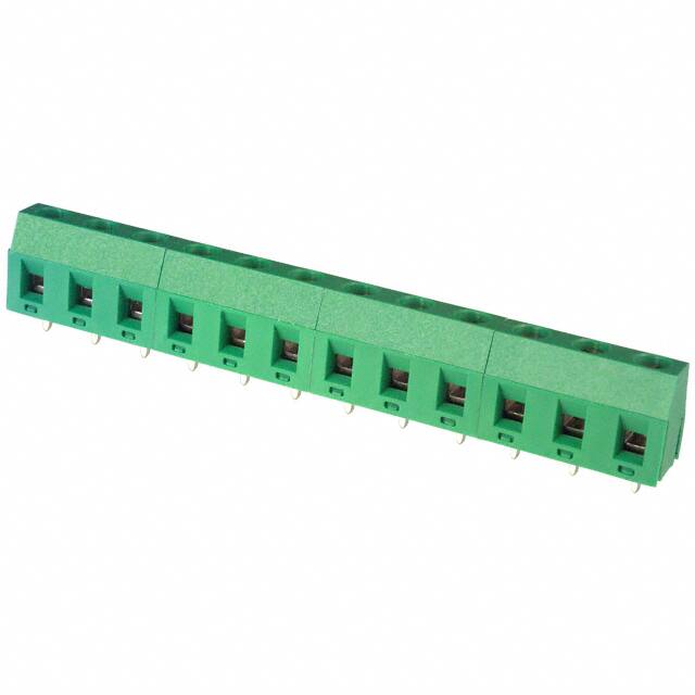 ED365/12 TERM BLK 12P SIDE ENT 7.5MM PCB