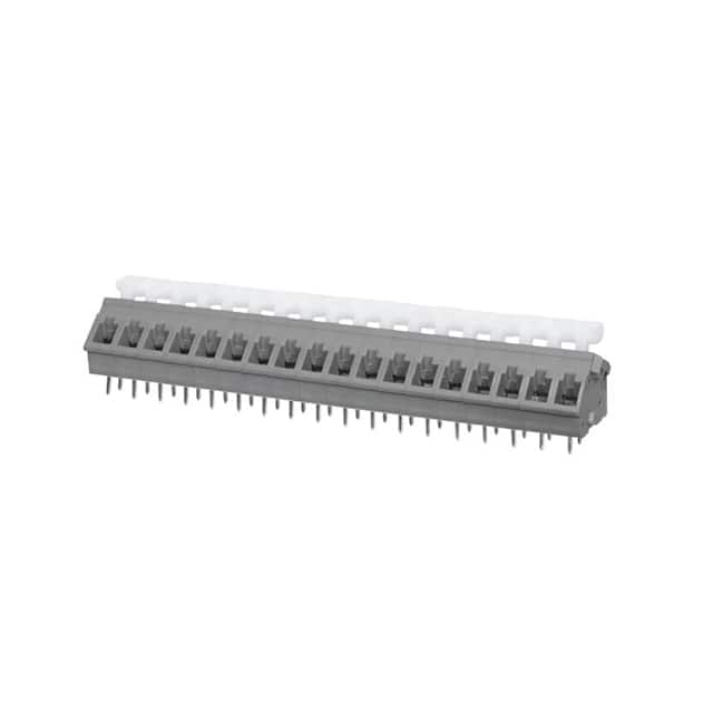TBL005A-500-18GY-2WT TERMINAL BLOCK, SCREWLESS, 5.00,