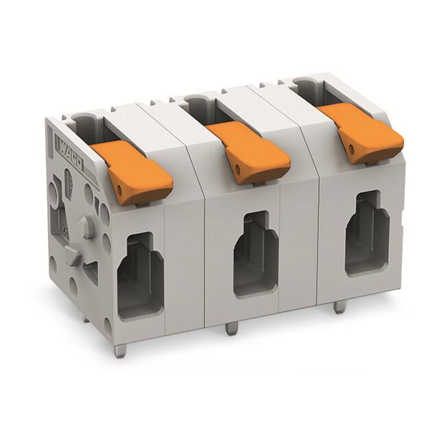 2604-1506 PCB TERMINAL BLOCK; LEVER; 4 MM;
