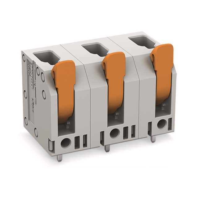 2604-3506 PCB TERMINAL BLOCK; LEVER; 4 MM;