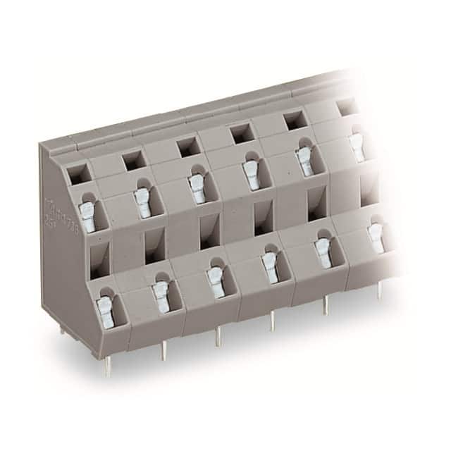 736-702 DOUBLE-DECK PCB TERMINAL BLOCK;