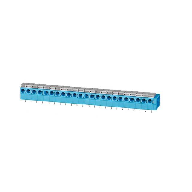 TBL004-508-23BE-2GY TERMINAL BLOCK, SCREWLESS, 5.08,