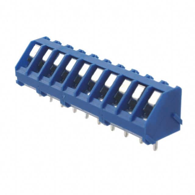 1-1776252-0 TERM BLOCK 10POS 45DEG 5MM PCB