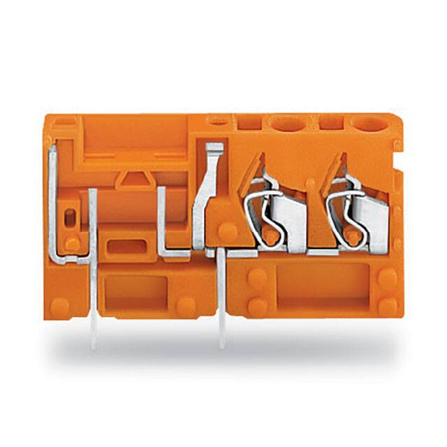 742-166 STACKABLE 2-CONDUCTOR PCB TERMIN