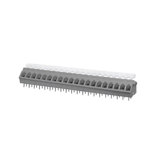 TBL005A-500-20GY-2WT TERMINAL BLOCK, SCREWLESS, 5.00,