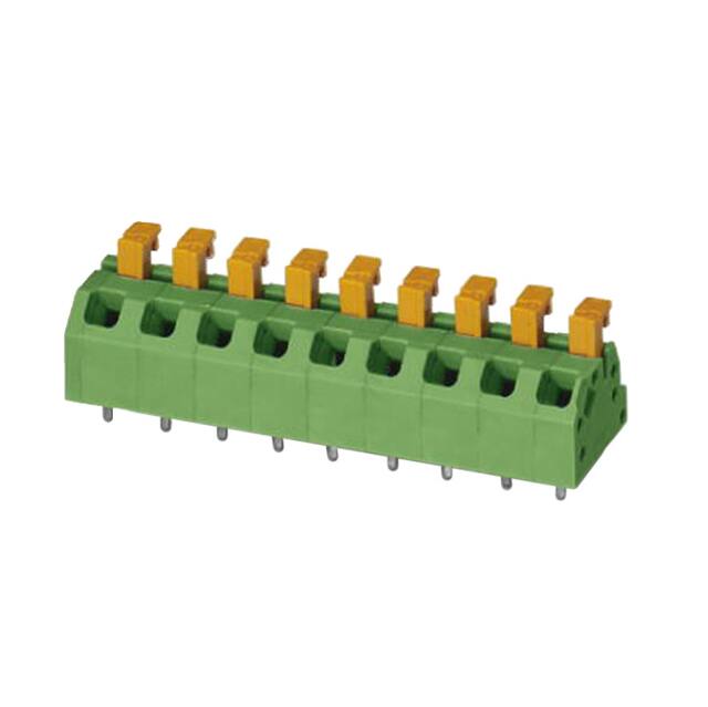 1864503 TERM BLOCK 9POS 45DEG 5MM PCB