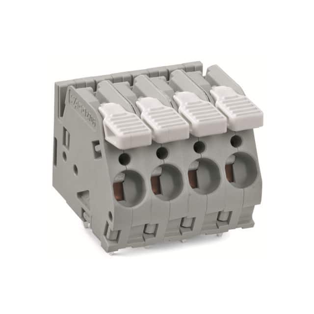 2706-156 PCB TERMINAL BLOCK; LEVER; 6 MM;