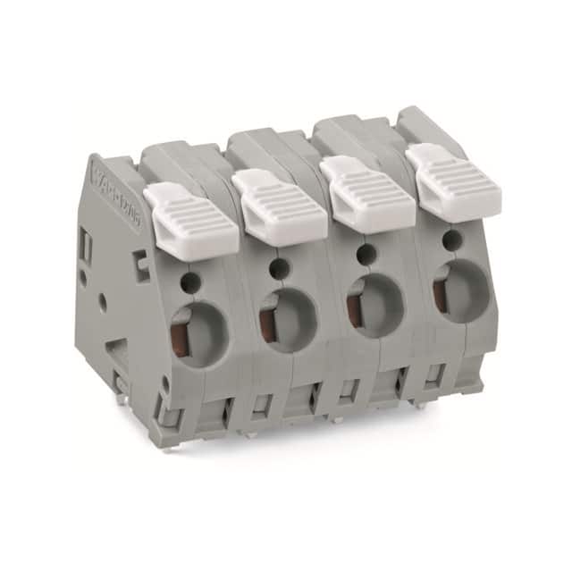 2706-203 PCB TERMINAL BLOCK; LEVER; 6 MM;