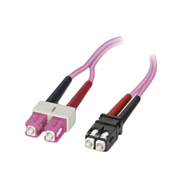 1400695 FIBER OPTIC CBL SC-SCRJ DUPLX 2M