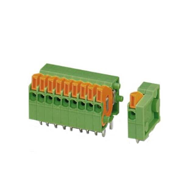 1700198 TERM BLK 5P SIDE ENT 2.54MM PCB