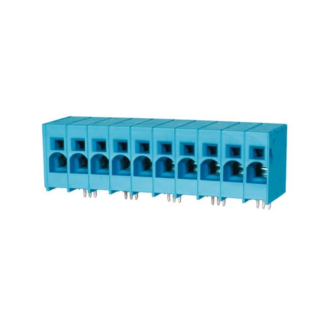 TBL008-1000-10BE TERMINAL BLOCK, SCREWLESS, 10.0,