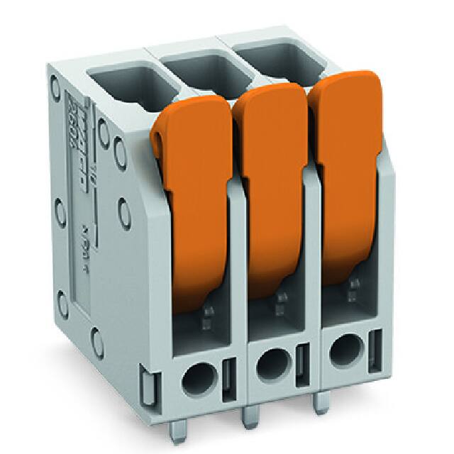 2604-3107 PCB TERMINAL BLOCK; LEVER; 4 MM;