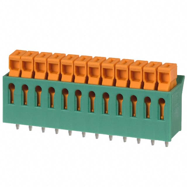 1706277 TERM BLK 12P SIDE ENT 3.81MM PCB