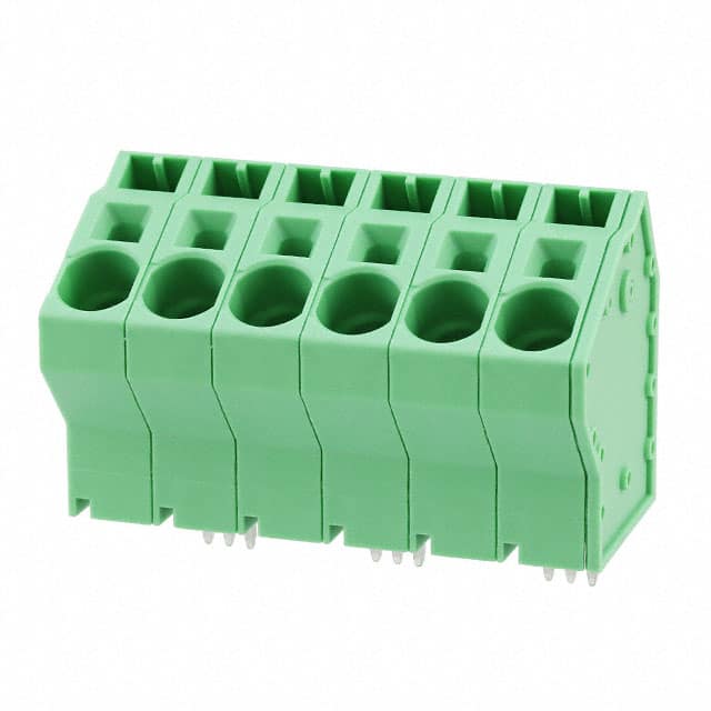 1819244 TERM BLOCK 6POS 30DEG 10MM PCB