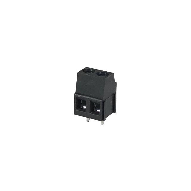 EK500V-02P-BK TERM BLK 2POS 5.00MM SCRW PLG