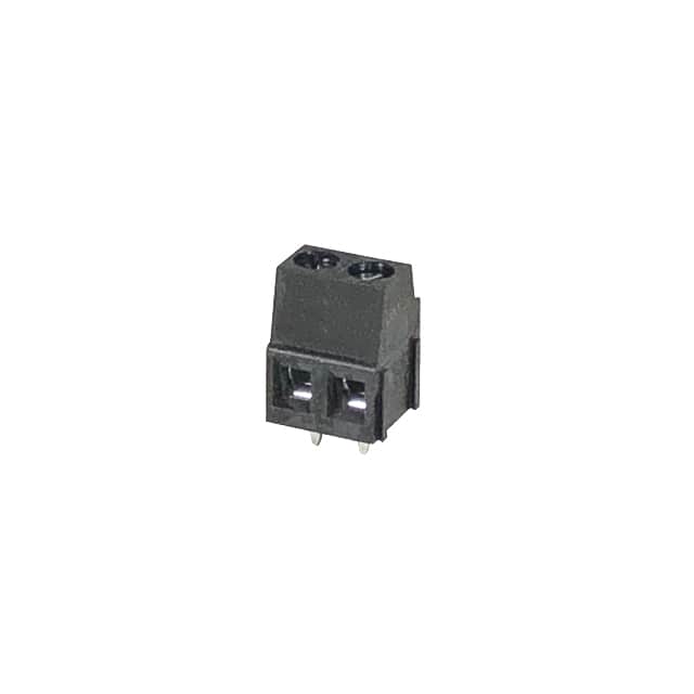 EK508V-02P-BK TERM BLK 2POS 5.00MM SCRW PLG