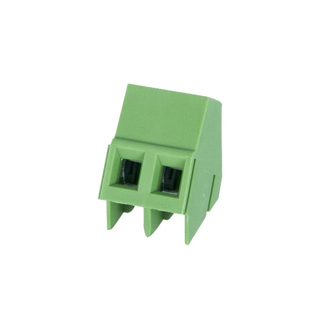 EK500A-02P TERM BLK 2POS 5.00MM SCRW PLG