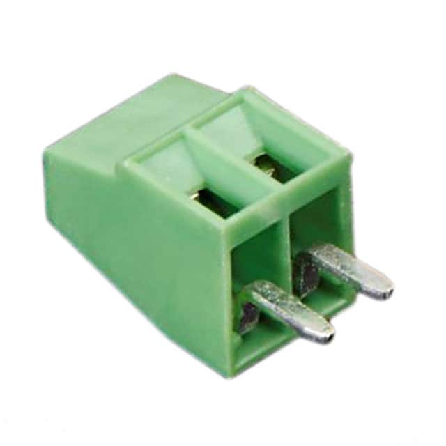 2138 TERM BLK 2P SIDE ENT 2.54MM PCB