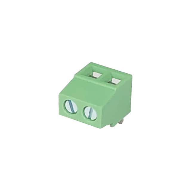 ESK381R-02P TERM BLK 2POS 3.81MM SCRW PLG