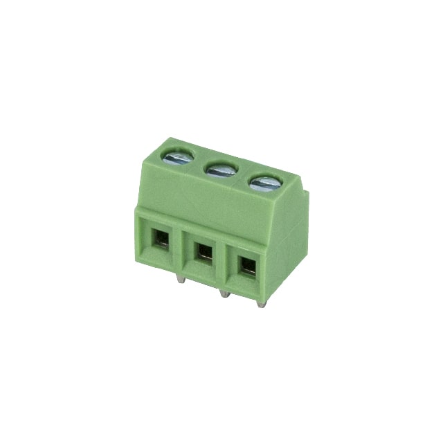 EK381V-03P TERM BLK 3POS 3.81MM SCRW PLG