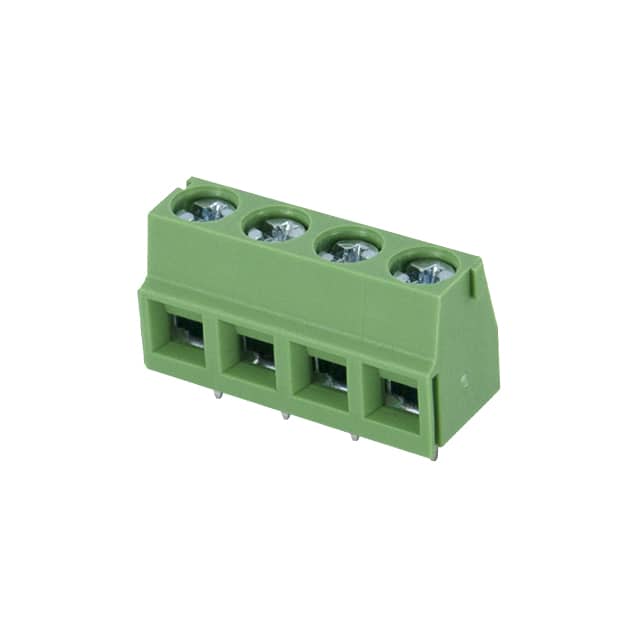 ELK508V-04P TERM BLK 4POS 5.08MM SCRW PLG