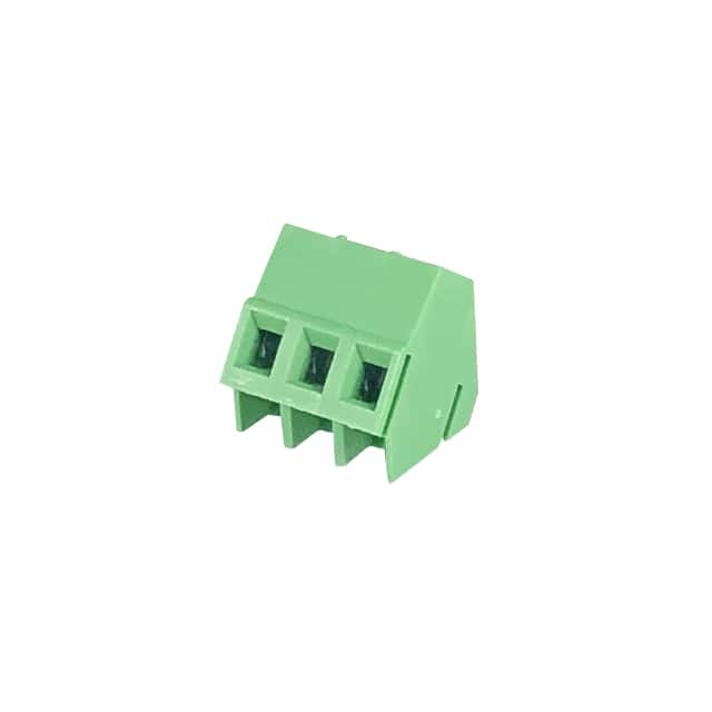 EK508A-03P TERM BLK 3POS 5.08MM SCRW PLG