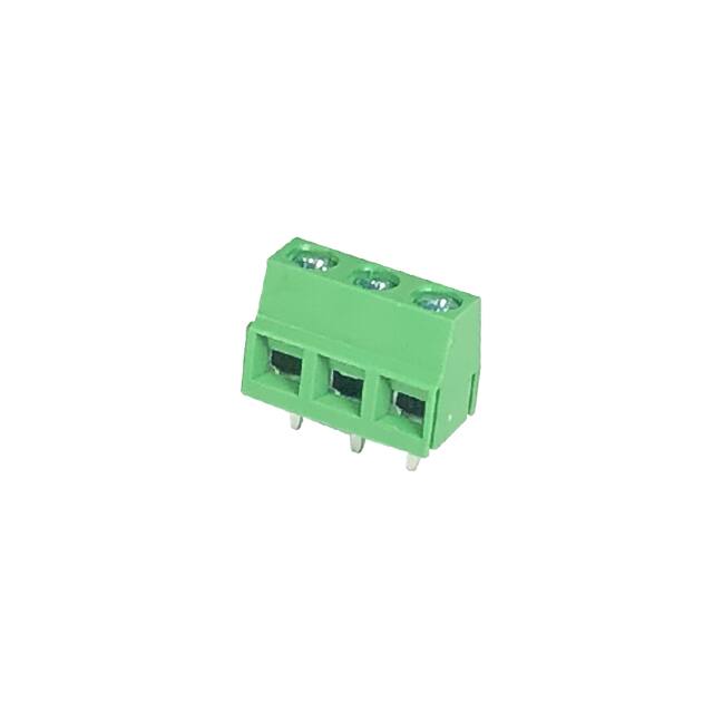 ELK500V-03P TERM BLK 3POS 5.00MM SCRW PLG
