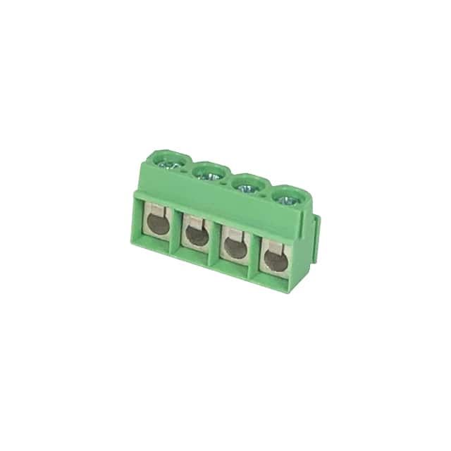 ED500R-04P TERM BLK 4POS 5.00MM SCRW PLG