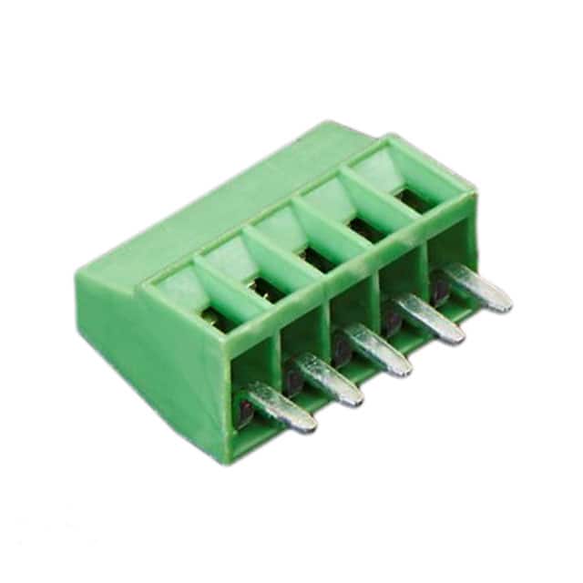 2139 TERM BLK 5P SIDE ENT 2.54MM PCB